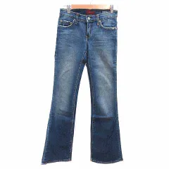 ブルーカルト Blue Cult デニムパンツ ジーンズ バギー 26 M インディゴ /YK