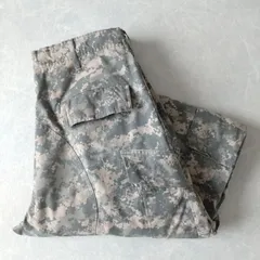■古着 USARMY 米軍実物 ACUミリタリーパンツ トラウザー コンバット デジタルカモフラージュ 迷彩 09年製 M-R 実寸W34L31【L6059】