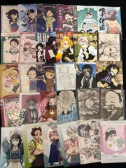 鬼滅の刃　ポストカード　ブロマイド　カフェ　竈門炭治郎 我妻善逸 嘴平伊之助 竈門禰豆子 煉獄杏寿郎 冨岡義勇 胡蝶しのぶ 宇髄天元 時透無一郎 伊黒小芭内 甘露寺蜜璃 不死川実弥 悲鳴嶼行冥 栗花落カナヲ等　約300点まとめ売り