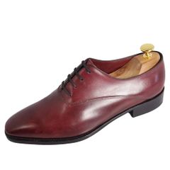 美品展示品 Cento Felina 6.5 レザーホールカットシューズ 赤茶 - メルカリ