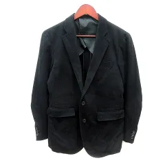 アーバンリサーチ URBAN RESEARCH テーラードジャケット シングル 背抜き M 黒 ブラック /MN