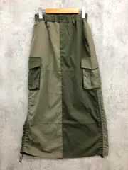 CPCM シーピーシーエム スリット カーゴ スカート sizeTM/カーキ ■◇ レディース