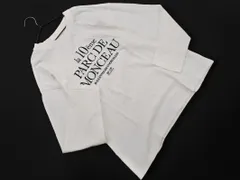 Discoat ディスコート 刺繍 ロングスリーブ Tシャツ sizeF/白 ■◇ レディース
