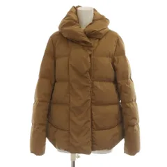 アーバンリサーチ サニーレーベル URBAN RESEARCH Sonny Label ダウンジャケット 38 茶色 ブラウン ボリュームネック 比翼仕立て /AG ■OS