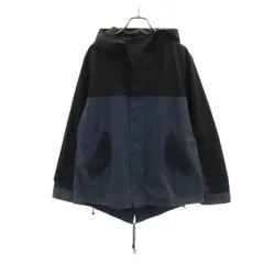 FRED PERRY フレッドペリー バイカラー マウンテンパーカー S ブラック系 メンズ 古着のサムネイル