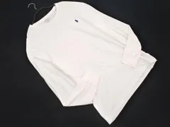 POLO RALPH LAUREN ポロ ラルフローレン 刺繍 ワンポイント カットソー sizeM/白 ■◇ メンズ
