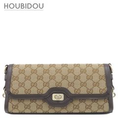 グッチ GUCCI ショルダーバッグ デコ レザー チェーンショルダー