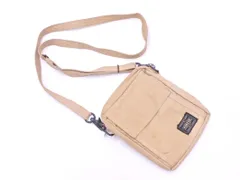 PORTER ポーター サコッシュ ミニ ショルダー バッグ ベージュ ■■ メンズ