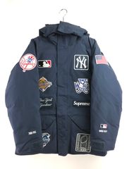 早い者勝ち‼️】supreme✖️New York Yankeesダウンジャケット - メルカリ