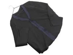 qualite カリテ アバハウス フリル ブラウス シャツ size38/黒 ■◇ レディースのサムネイル