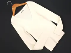 snidel スナイデル Vネック 長袖 ニット セーター sizeF/オフホワイト ■◇ レディース