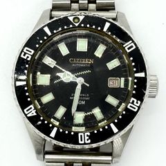 シチズン 希少 チャレンジダイバー150m 夜光 ATメンズ腕時計 稼働品 