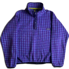 【90s】Patagonia スナップT 千鳥格子 パープル M パタゴニア 2000000012452のサムネイル