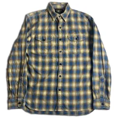 美品】RRL オンブレチェックシャツ M ダブルアールエル 2000000024585