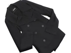 Zucca ズッカ ショート丈 トレンチ コート sizeS/黒 ■◇ レディースのサムネイル