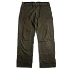 RRL シンチバック ストライプ トラウザーズ W34 サスペンダーボタン ダブルアールエル 2000000024448