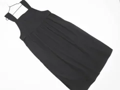 ehka sopo SM2 エヘカソポ サマンサモスモス ジャンパー スカート sizeF/黒 ■◇ レディース