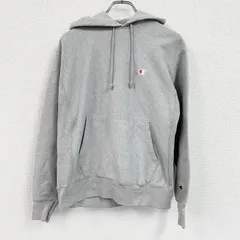 Champion　チャンピオン　リバースウィーブ　スウェットパーカー/フーディー　灰色　グレー　Mサイズ　古着