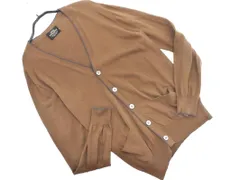 UNITED ARROWS ユナイテッドアローズ 綿麻 カーディガン sizeS/茶 ■◇ メンズ