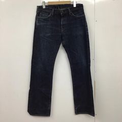 OLD JOE BRAND シルク混 インディゴデニム ワイドトラウザース 32 