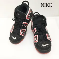 NIKE ナイキ スニーカー ナイキ エア モアアップテンポ NIKE AIR MORE UPTEMPO 96 black/white-laser crimson cj6129-001