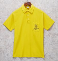 ✨Crazy Shirts(クレイジーシャツ)黄色の半袖ポロシャツ2Lサイズ