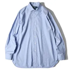 90s POLO RALPH LAUREN マチ付き 長袖 コットン シャツ 16 1/2 / 90年代 オールド ポロ ラルフローレン REGENT ポニー ワイシャツ