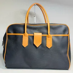 WB221 Yves Saint Laurent イヴ・サンローラン YSL ボストンバッグ ブラック×ブラウン レディース 鞄