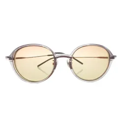 JINS セット Switch Modern Metal 度入りメガネ マグネット式サングラス アイウェア カラーレンズ 49□20 142◯45 茶 ブラウン /FF