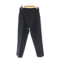 スピック&スパン Spick&Span リネンライクテーパードパンツ ジッパーフライ 36 濃紺 /NR ■OS