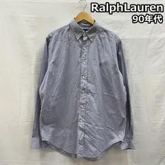 RALPHLAUREN ラルフローレン シャツ、ブラウス 長袖 90年代 ビンテージ CLASSIC FIT オックスフォード ボタンダウン 長袖シャツ 90s VINTAGE
