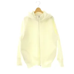エストネーション ESTNATION 23SS ジップアップ パーカー ジャケット 上着 M ホワイト 長袖 無地 /OK ■OS ■ADのサムネイル
