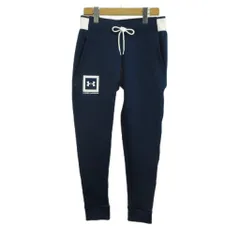 アンダーアーマー UNDER ARMOUR ジョガーパンツ ジャージ イージー ロゴ プリント L 紺 ネイビー /XZ ■ECA004