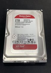 WD Red 2TB HDD WD20EFRX 二枚セット (メ19/20） - メルカリ