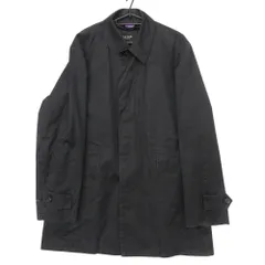 PAUL SMITH COLLECTION ポールスミスコレクション ステンカラーコート バルマカーンコート アウター ライナー付  ブラック L メンズ 【中古】
