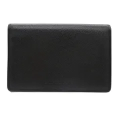 BURBERRY バーバリー カードケース 名刺入れ 小物入れ シャドーチェック柄 サフィアーノレザー ブラック メンズ レディース 【中古】