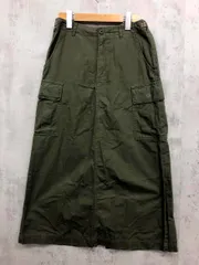 ORDINARY FITS オーディナリーフィッツ アーバンリサーチドアーズ別注 日本製 ロング丈 カーゴ スカート sizeF/カーキ ■■ レディース