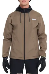 クイックシルバー メンズ アウター ジャケット・ブルゾン Quiksilver Mens High Altitude Soft Shell Jacket Fallen Rockのサムネイル