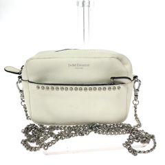 美品】J&M Davidson リップスティック ホワイト ショルダーバッグ