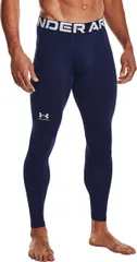アンダーアーマー メンズ ボトムス カジュアルパンツ レギンス Under Armour Mens ColdGearmour Leggings Midnight NavyWhite ホワイト