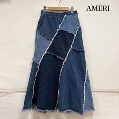 美品♪AMERI デニム フレアスカートAMERI×JAPAN DEINM - メルカリ