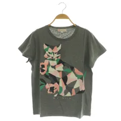 ポール&ジョー シスター PAUL&JOE SISTER ネコプリント Tシャツ 半袖 カットソー 1 グレー /MY ■OSのサムネイル