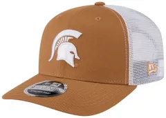 ニューエラ メンズ アクセサリー 帽子 New Eradult Michigan State Spartans Brown EG Trucker 9Seventy Adjustable StretchSnap Hat NoColor ブラウン
