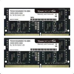 2026年最新】Team SO-DIMM DDR4 2666MHz PC4-21300 16GBの人気アイテム