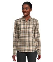 ロイヤルロビンズ レディース トップス シャツ コットン Royal Robbins Lieback Organic Cotton Flannel Long Sleeve Everglade Bode