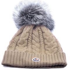 極美品』MONCLER BERRETTO カシミヤ混 ニット帽モンクレール - メルカリ