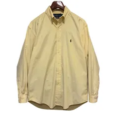 90's【ビンテージ】【ラルフローレン】【POLO ralph lauren】【BLAKE】【コーデュロイ】 ボタンダウン【コーデュロイシャツ】【サイズM】EL0858-6-80
