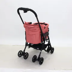 中古コンビ ペット用カート ミリミリキャリ― combi-milimilicarry-red サンセットレッド 【可(C)】のサムネイル