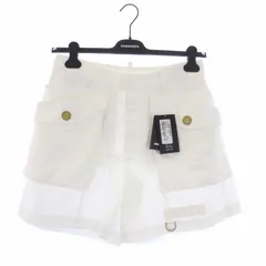 ディースクエアード DSQUARED2 ショートパンツ ワイドボタンダウン 38 M 白 ホワイト /DK ■GY29 ■PNのサムネイル