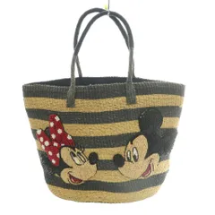 ビームスボーイ BEAMS BOY × Disney カゴバッグ トート バスケット ベージュ 紺 ネイビー /SS ■OSのサムネイル